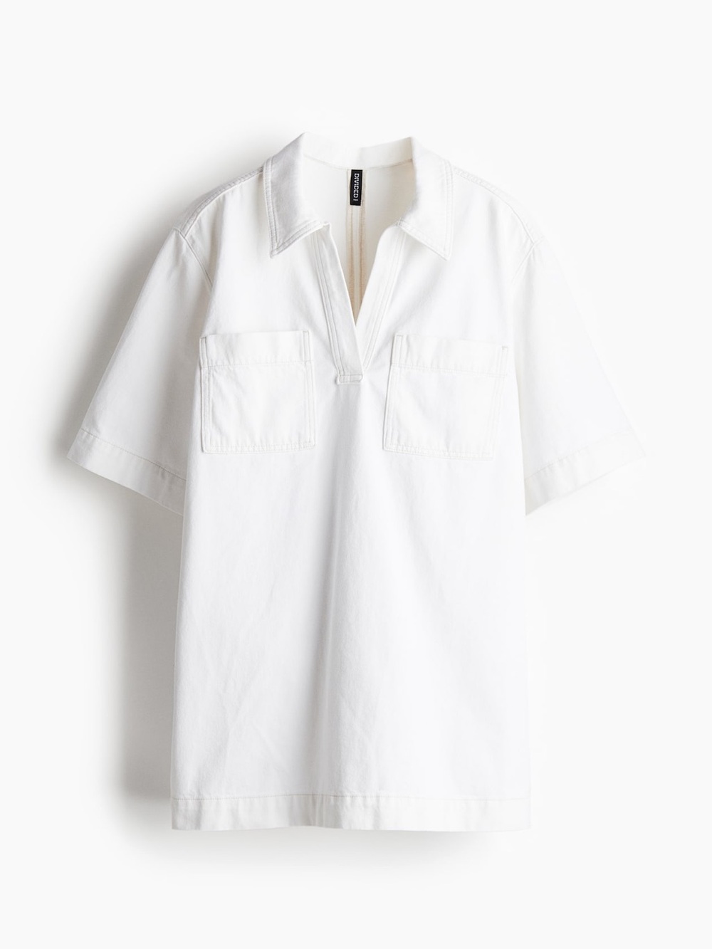 H&M Collared Denim Dress
